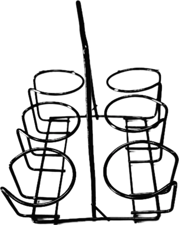 Black_Cup_Glass_Stand_Holder_Set_For_Decoration_And_Delivery_(Only_Stand_6_Compartments)