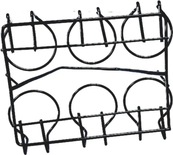 Black_Cup_Glass_Stand_Holder_Set_For_Decoration_And_Delivery_(Only_Stand_6_Compartments)