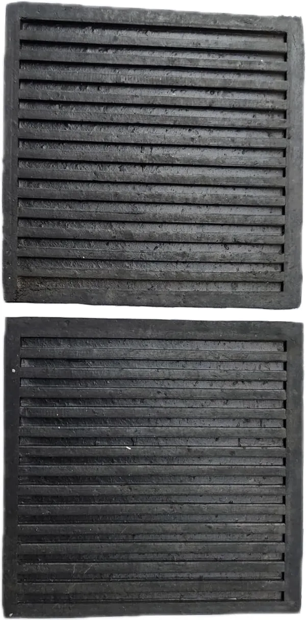 Black_Scratch_Proofing_Rubber_Support_For_Furniture_Legs_(Square)_(6_X_6_X_1/2_Inch)_(Pack_Of_4)