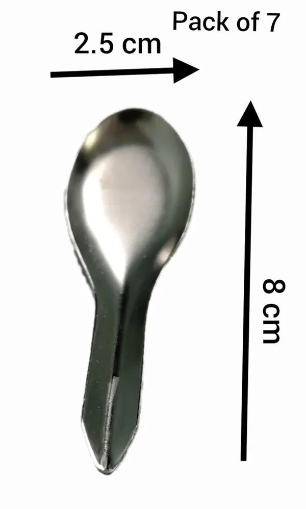 Silver_Small_Measuring_Spoon_Set_For_Masala_Container_(Pack_Of_7)_(8X2.5_Cm)