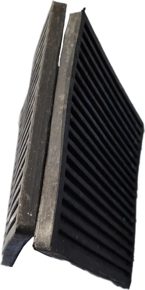 Black_Scratch_Proofing_Rubber_Support_For_Furniture_Legs_(Square)_(8_X_8_X_1/2_Inch)_(Pack_Of_2)