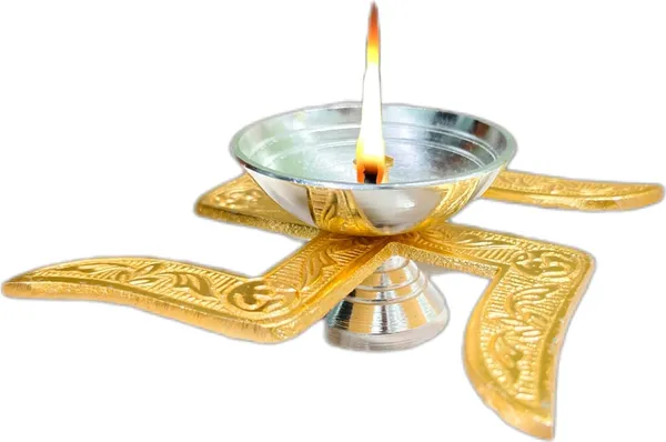 Silver_Swastik_Akhand_Diya_For_Gift_With_Velvet_Box_(10_X_5.5_X_4_Cm)