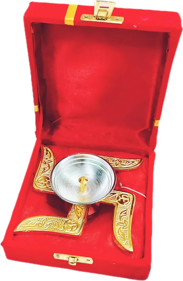 Silver_Swastik_Akhand_Diya_For_Gift_With_Velvet_Box_(10_X_5.5_X_4_Cm)