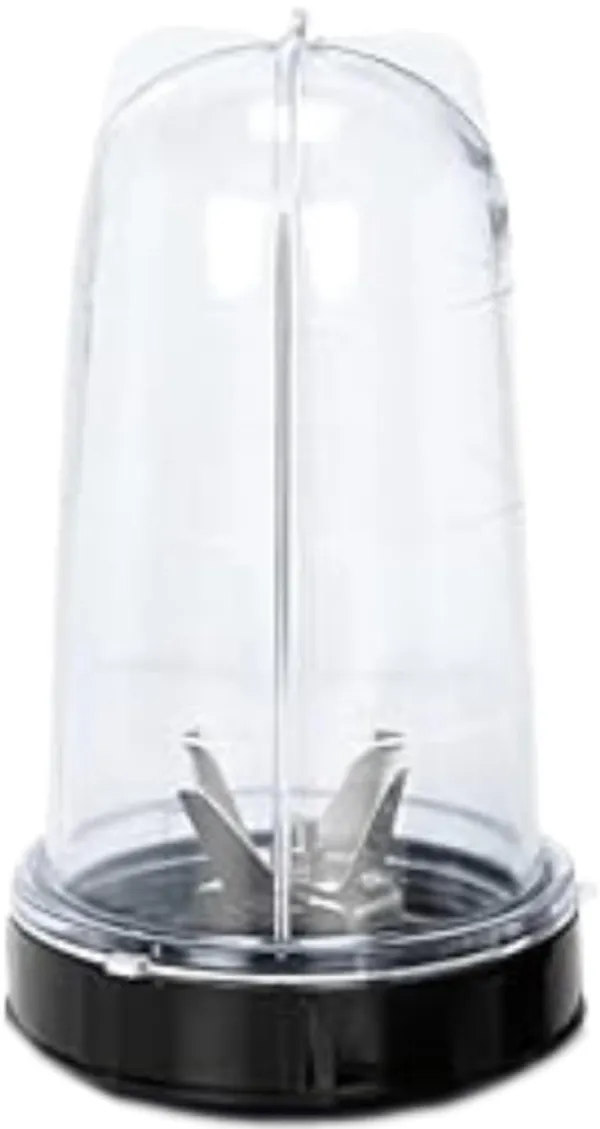 Silver,_Black_Stainless_Steel_Chutney_Jar_Bowl_Mixture_Grinder_Machine_(Double_Lock_And_4_Teeth_Coupling,_Lid_And_Steel_Blade)_(550_Ml)