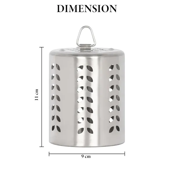 Silver_Stainless_Steel_Diya_Glass_Cover_Only_For_Pooja_With_Holes_And_Hook_(11_X_8_X_2_Cm)