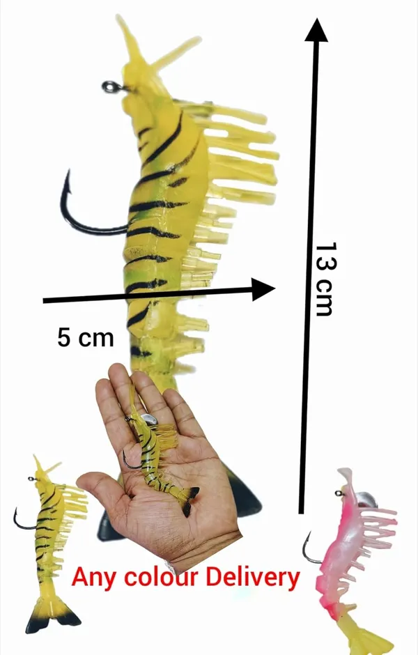 Multicolor_Artificial_Soft_Plastic_Rubber_Silicone_Lures_Bait_With_Weight_And_Hook