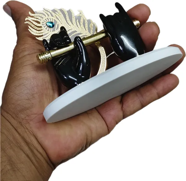 Black_Marble_Krishna_Hand_With_Flute_Idol_Showpiece