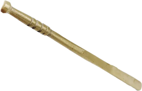 Silver_Brass_Quick_Slaked_Lime_Spreading_Spoon_Stick_For_Pan_(15_Cm_Long)