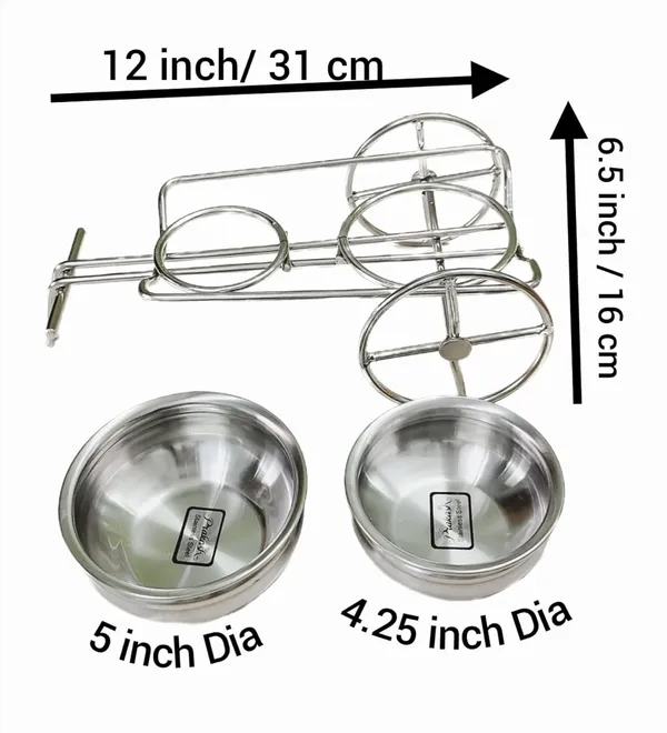 Silver_Fancy_Serving_Bowl_Dish_Plate_Handi_Set_With_Stand_Trolley_(Bullock_Cart_Shaped)