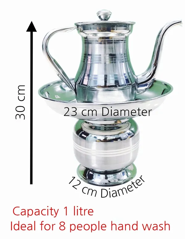 Silver_Stainless_Steel_Chilamchi_Lota_Water_Jug_With_Lid_Bohra_Steel_For_Hand_Wash_(1_Litre)