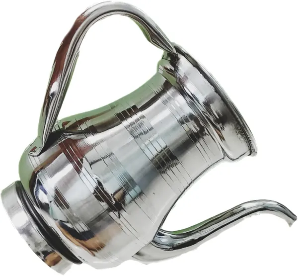 Silver_Stainless_Steel_Chilamchi_Lota_Water_Jug_With_Lid_Bohra_Steel_For_Hand_Wash_(1_Litre)