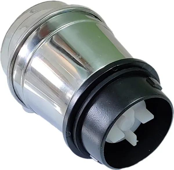 Silver,_Black_Stainless_Steel_Chutney_Jar_Bowl_Mixture_Grinder_Machine_(Double_Lock_And_4_Teeth_Coupling,_Lid_And_Steel_Blade)