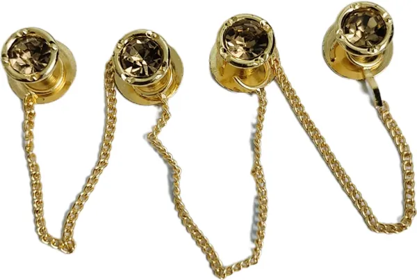 Copper_Gold_Brass_Kurta_Buttons_For_Men_With_Golden_Chain_(23_Cm)