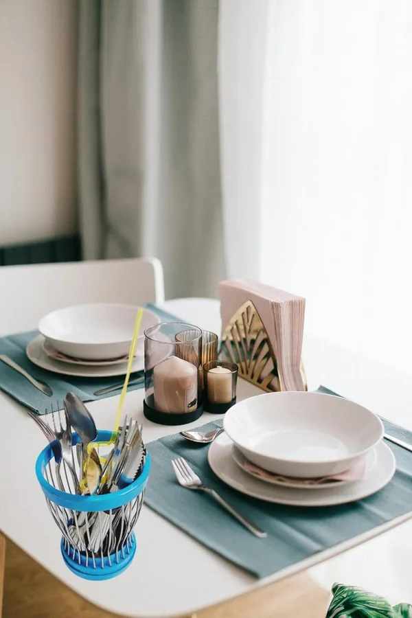 ‎Multicolor_2_In_1_Spoon_Fork_Knives_Holder_(11_X_9_X_14_Cm)