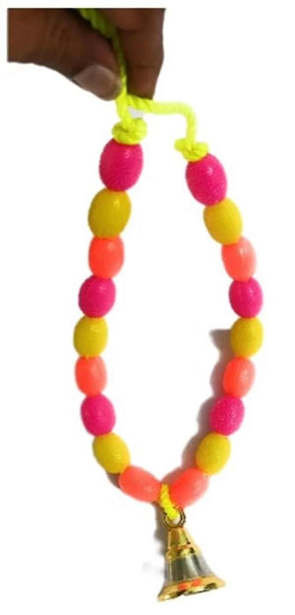 Multicolour_Cow_Ghanti_Mala_Of_Moti_Beads_(40.6_X_20.3_X_2.5_Cm)