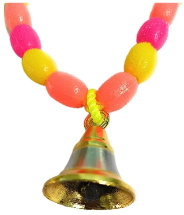 Multicolour_Cow_Ghanti_Mala_Of_Moti_Beads_(40.6_X_20.3_X_2.5_Cm)