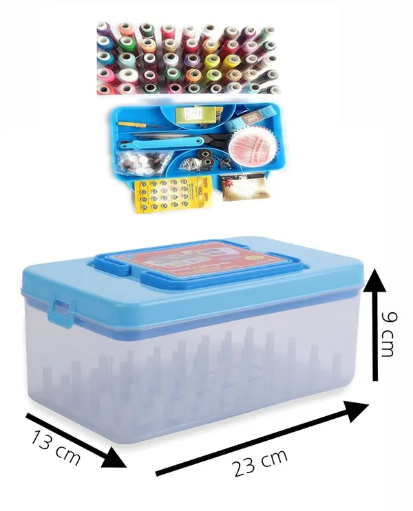 Multicolor_45_Reel,_Needle_And_Stitching_Organizer_Storage_Kit_For_Home_(23L_X_13W_X_9H_Cm)