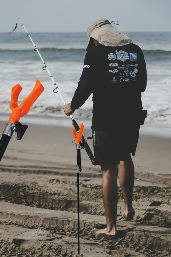 Silver_Fishing_Rod_Holder_Stand_Support_With_Ground_Nail