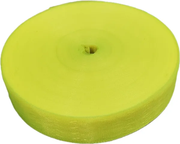 Yellowish_Green_Nylon_Plastic_Niwar_Fabric_Roll_(80_Meters)