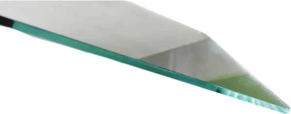 ‎Silver_Framless_Mirror_Wall_Hanging_For_Bathroom_Bedroom_Dressing_Table_(Rectangular)_(5Mm_Thick)_(12L_X_7.5W_Inch)