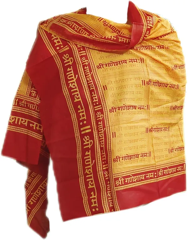 Orange_Cotton_Ganesh_Shawl_For_Men_Women_(1.5_X_0.75_Meter)