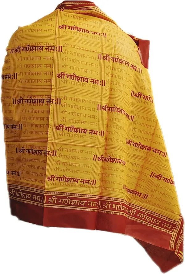 Orange_Cotton_Ganesh_Shawl_For_Men_Women_(1.5_X_0.75_Meter)