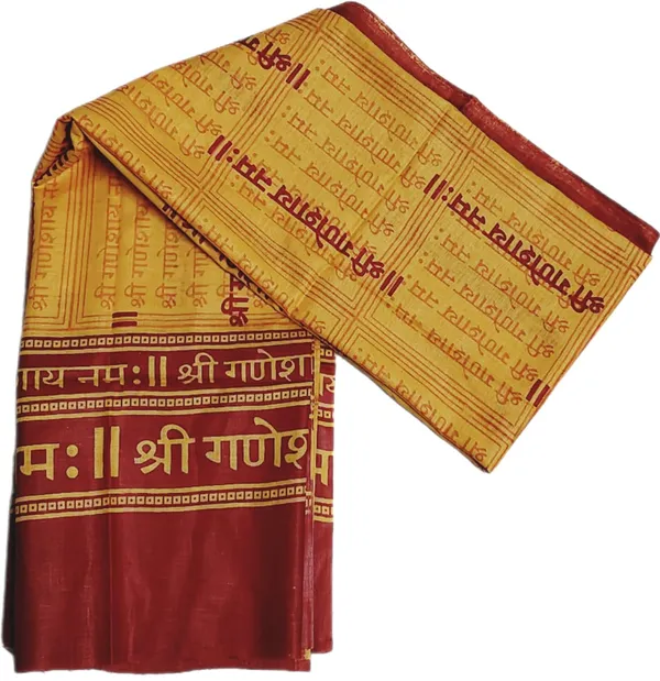 Orange_Cotton_Ganesh_Shawl_For_Men_Women_(1.5_X_0.75_Meter)
