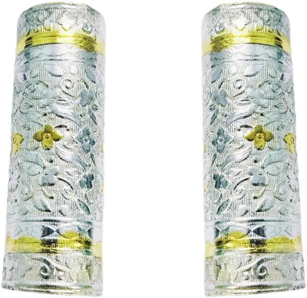 White_Metal_Ganga_Jamuna_Chuna_Dani_For_Men_(Pack_Of_1_|_6.5L_X_2_Dia_Cm)
