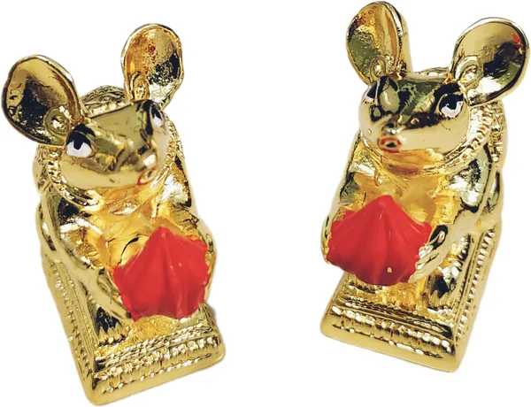 Gold_Ganpati_Mouse_For_Ganesh_Decoration_Table_Top_Showpiece_(Pack_Of_2)_(6_X_4_Cm)