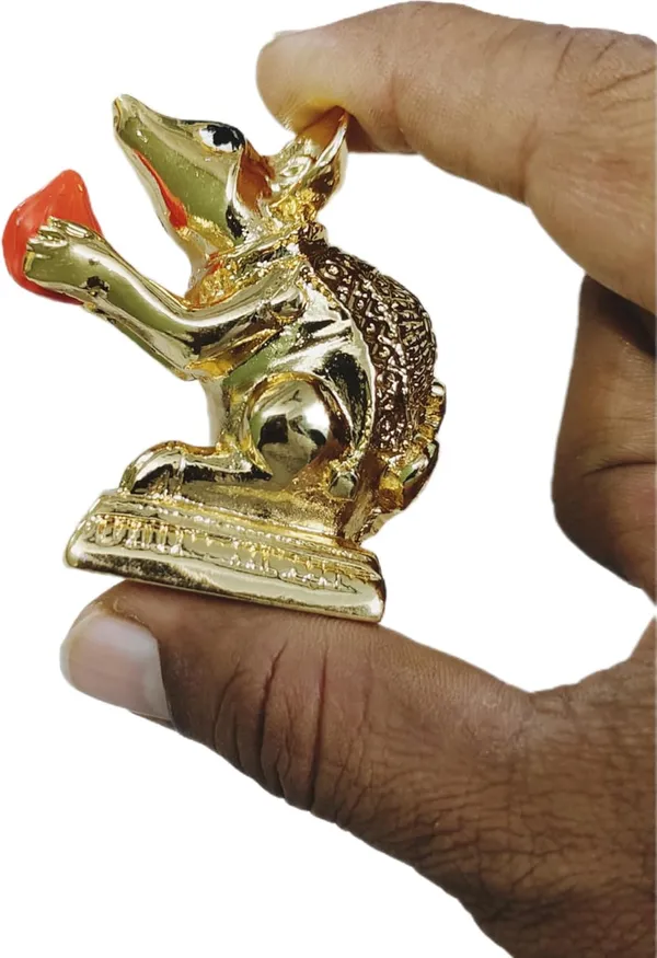 Gold_Ganpati_Mouse_For_Ganesh_Decoration_Table_Top_Showpiece_(Pack_Of_2)_(6_X_4_Cm)