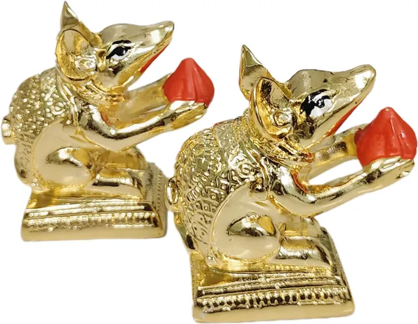 Gold_Ganpati_Mouse_For_Ganesh_Decoration_Table_Top_Showpiece_(Pack_Of_2)_(6_X_4_Cm)