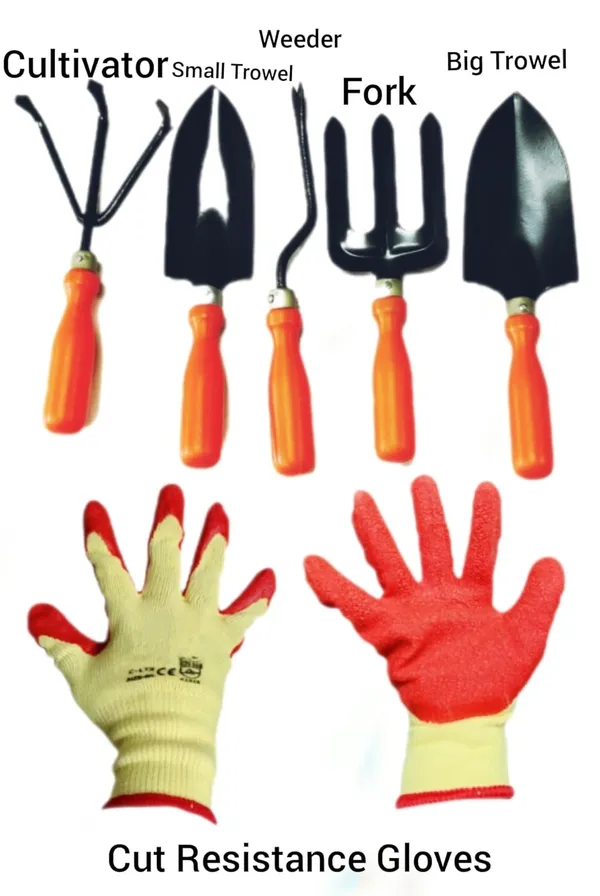 Orange_Garden_Tool_Set_Kit_Box_(Cultivator,_Big_And_Small_Trowel,_Weeder,_Fork,_Cut_Resistance_Gloves)_(Pack_Of_6)_(28_X_7_X_5_Cm)