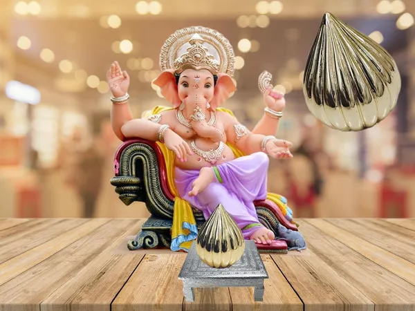 Gold_Plated_Modak_For_Ganpati_Decoration_Table_Top_Showpiece_(9_Cm)