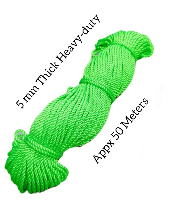 Green_Nylon_Twisted_Clothesline_For_Drying_Clothes_(5Mm_Thick)_(50_Mtr)