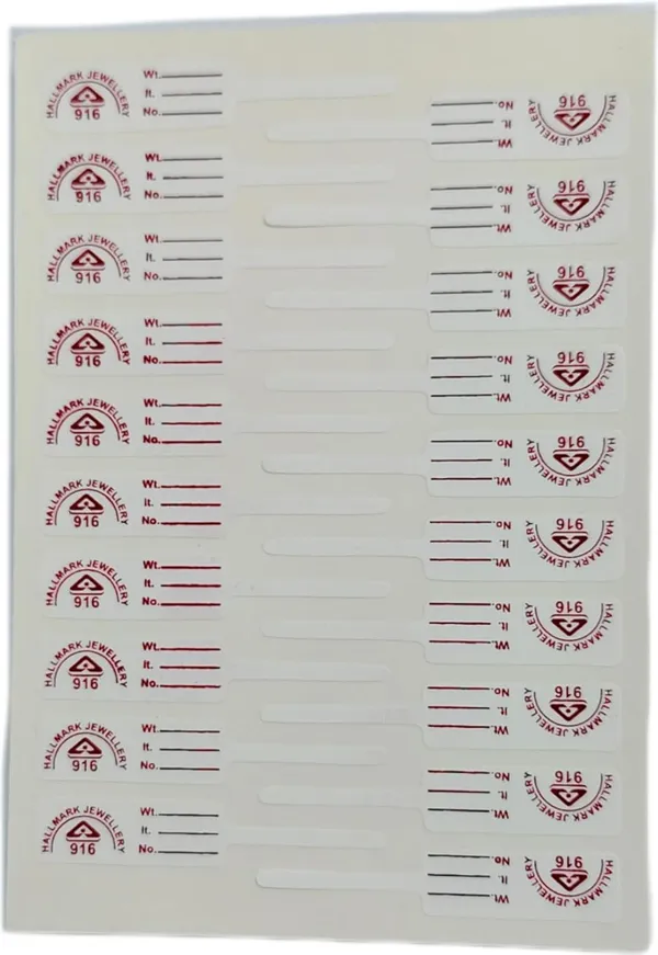 White_Hallmark_Jewellery_Printed_Design_Paper_Label_For_Jewelry_Self_Adhesive_Sticker_Tag_Barcode_Type_Earrings_Bracelet_Pack_Of_500_White_Colour_(Hallmark_No_916,_Small_-_3.5_X_1.2_Cm)_(Hallmark_No._916_|_3.5_X_1.2_Cm)_(Pack_Of_500)