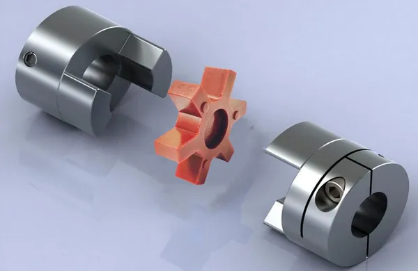 Maroon_Rubber_Pu_Polyurethane_Coupler_Star_Shape_For_Shaft_Pipes_Gearbox_Pump_Motors_Sweeping_Machines_(With_Hole)_(Number_150)