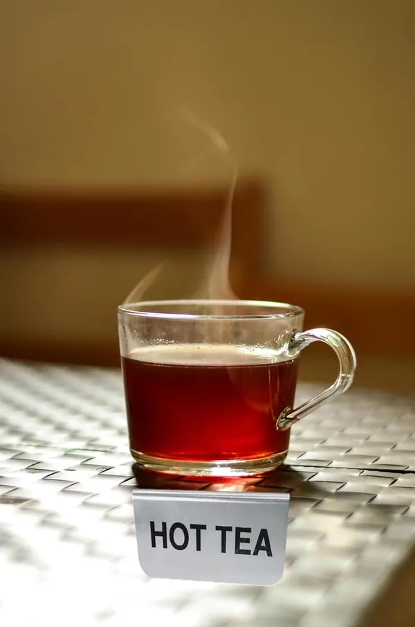 Silver_Stainless_Steel_Table_Sign_Board_(Hot_Tea)_(15L_X_5H_Cm)