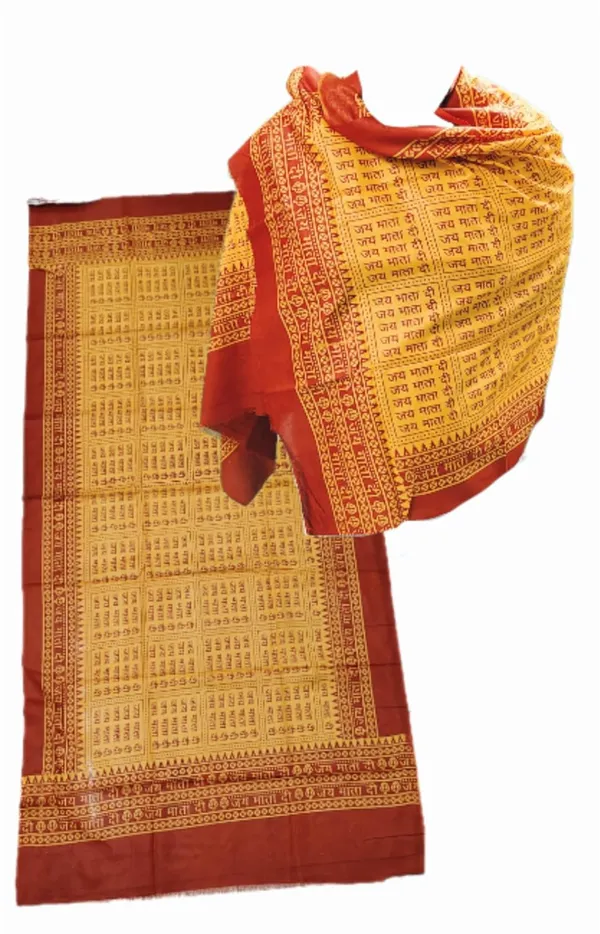 Orange_Cotton_Jai_Mata_Di_Shawl_For_Men_Women_(1.5_X_0.75_Meter)
