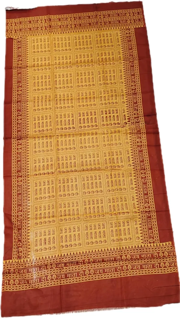 Orange_Cotton_Jai_Mata_Di_Shawl_For_Men_Women_(1.5_X_0.75_Meter)