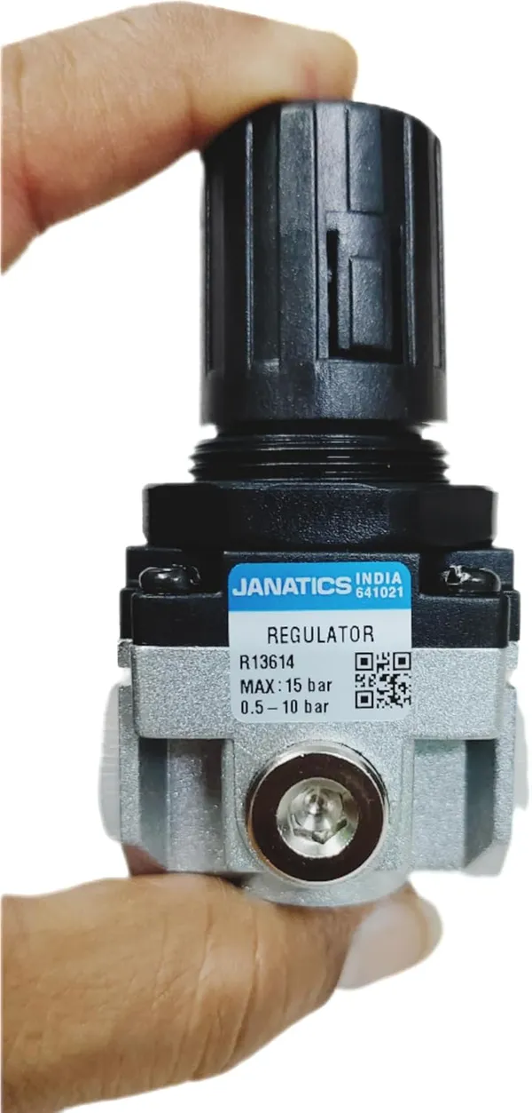 Black_Accurate_Precise_Durable_Pneumatic_Control_High_Pressure_Device_(R1_Series,10_Bar_R13614)_(0.25_Inch)