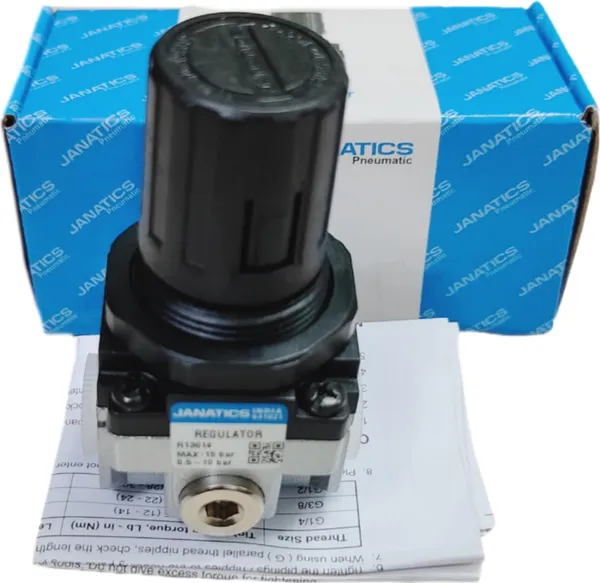 Black_Accurate_Precise_Durable_Pneumatic_Control_High_Pressure_Device_(R1_Series,10_Bar_R13614)_(0.25_Inch)