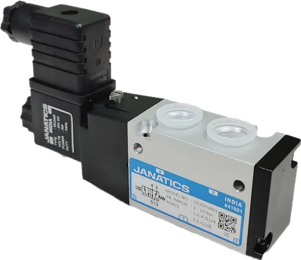 Black_Single_Automatic_Pressure_Control_Compact_Valves_(Ds255Sr61-W/_24V/Dc)_(16.1_X_7.8_X_3.1_Cm)