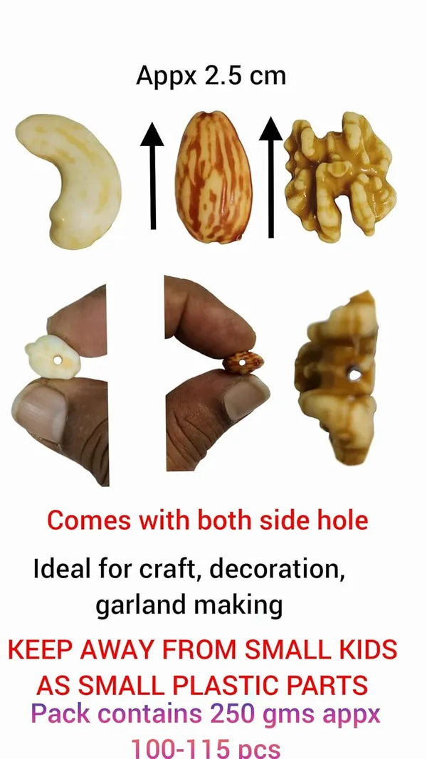 Cream_Artificial_Plastic_Dryfruit_Beads_For_Art_Craft_Decoration_Jewellery_Bracelet_Making_(Cashew_)_(Pack_Of_100)_(250_Gram)