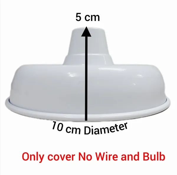 White_Carrom_Lamp_Shade_Without_Wire_And_Holder_(10_Dia_X_5.5_Inch_Height)