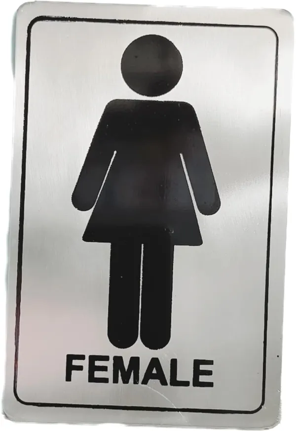 Silver_Male_Female_Self_Adhesive_Sign_Board_Hanging_Name_Plate_(15L_X10W_Cms)
