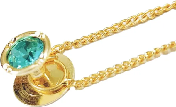 Marine_Green_Brass_Kurta_Buttons_For_Men_With_Golden_Chain_(23_Cm)