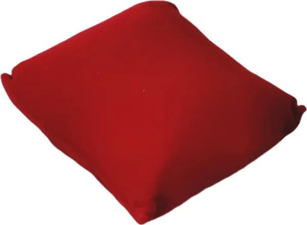 Velvet_Maroon_Small_Pillow_For_Jewellery_Display_(8L_X_7W_X_4H)_(Pack_Of_6)