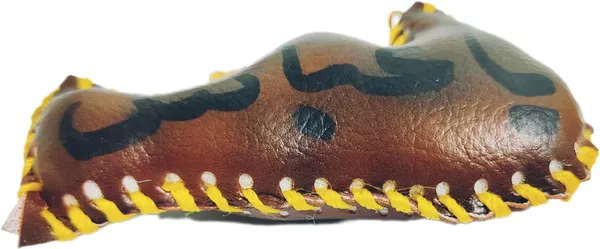 Brown_Ya_Hazrat_Abbas_Mashk_Alam_Mashkiza_Mashki_Mashq_Hanging_Hand_Made_Leather_Fabric_Symbolic_Water_Bag_(11_X_8_Cm)