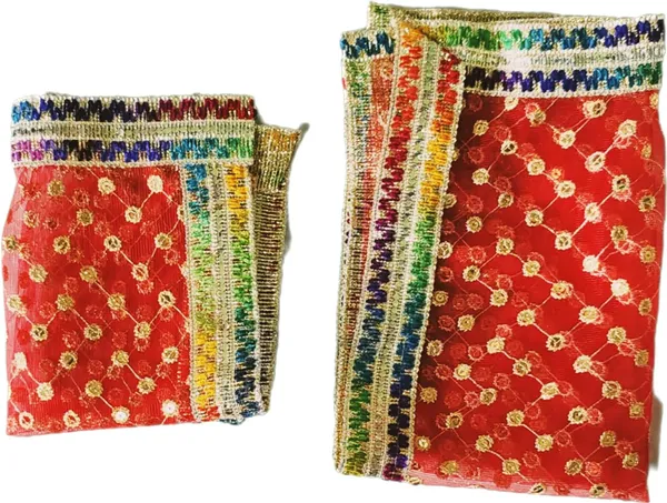 Red_Net_Mata_Rani_Chunri_For_Puja_(Pack_Of_2)_(35_X_25_X_1_Cm)