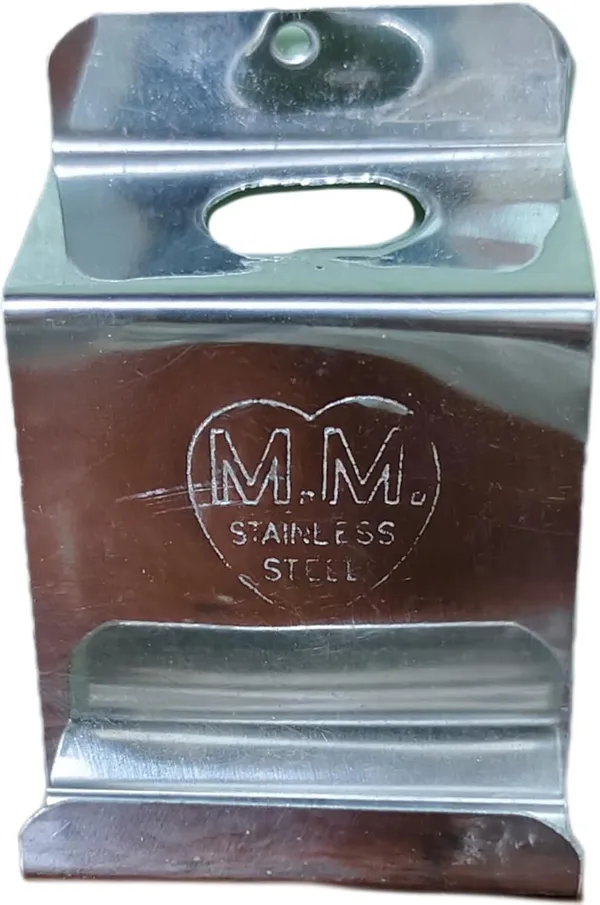 Silver_Stainless_Steel_Wall_Mounted_Matchstick_Box_Holder